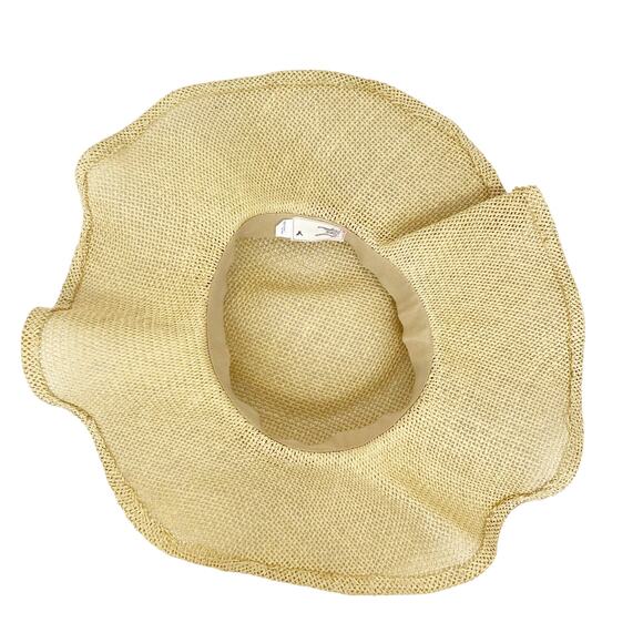American Eagle Straw Floppy Beach Hat - Picture 3 of 6